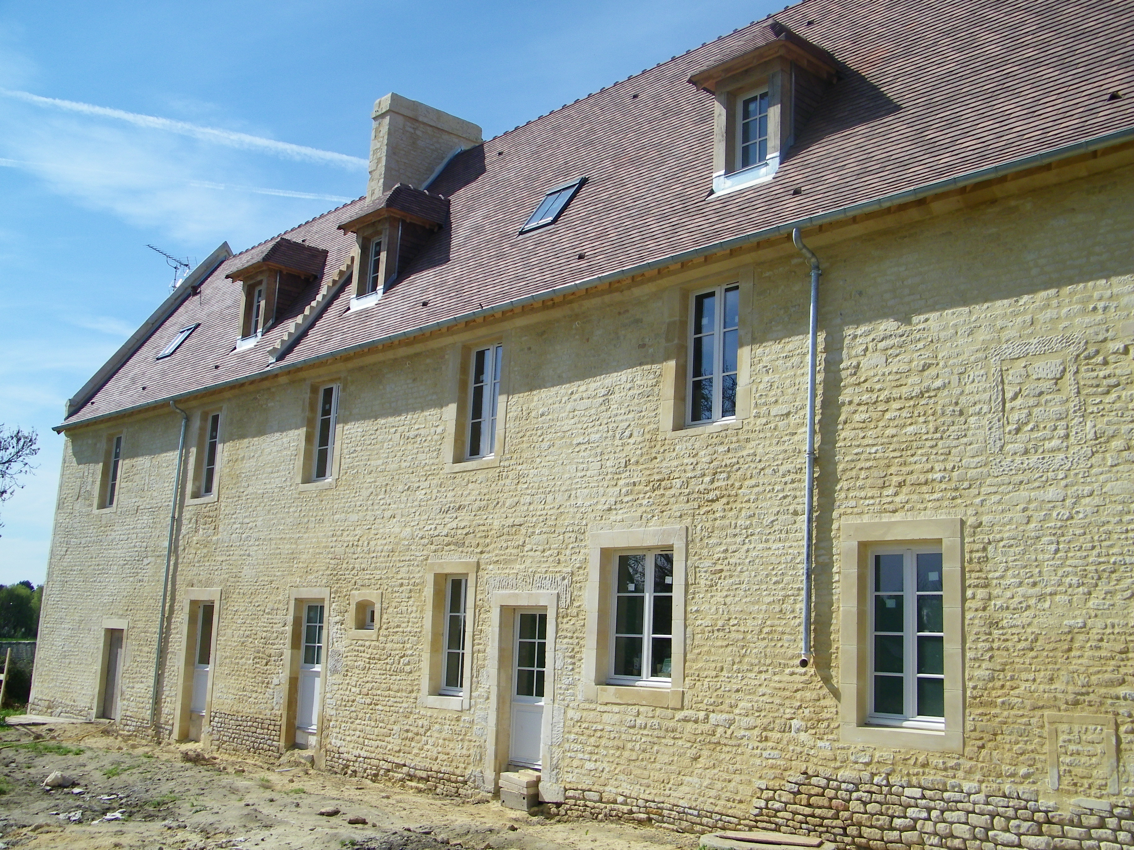 Réhabillitation de maison ancienne dans l'Aveyron
