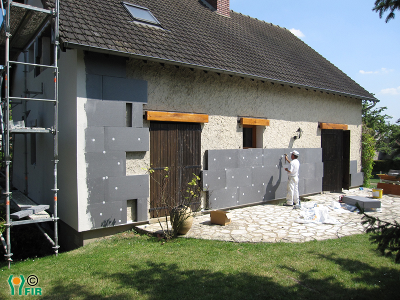 Isolation extérieure maison Grand-Vabre