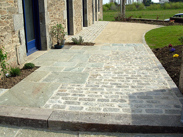 Dallage, terrasse, chape pavée à Rodez